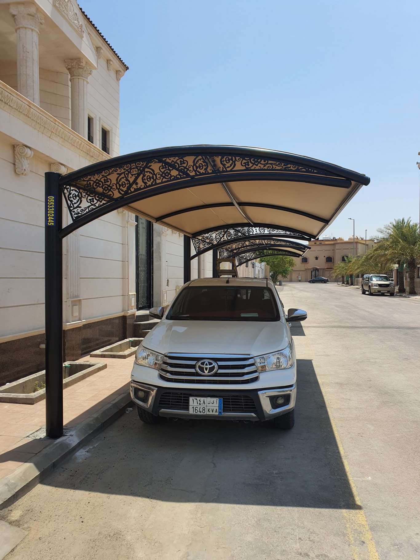 أفضل مظلات مواقف سيارات | مظلات شمال الرياض